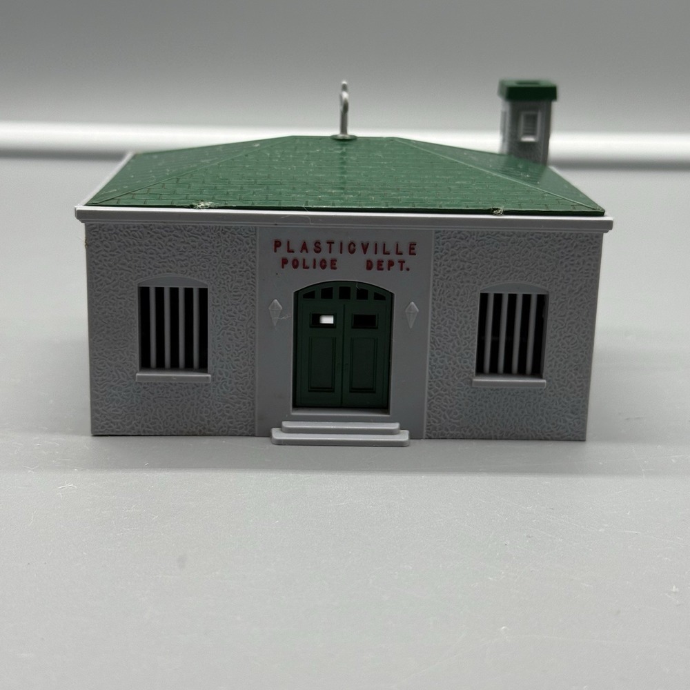 Vintage HO Scale Bachmann Plasticville Police Department Building
